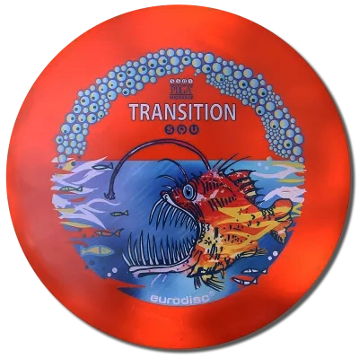 eurodisc® 160 g, Discgolf Midrange Transition SQU, SEADEVIL rot